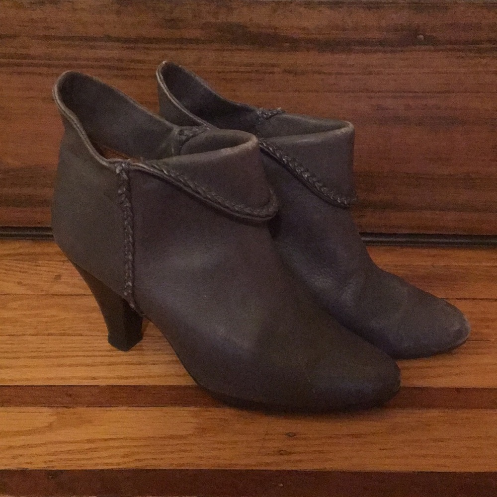 Made in Brazil - Gray Ankle Boots